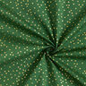 tessuto in cotone popeline Punti fini – verde/oro,  thumbnail number 3