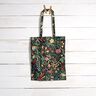 tessuto arredo gobelin Piastrelle floreali – nero,  thumbnail number 8