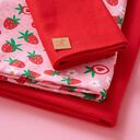 pacchetto di tessuti jersey dolci fragole | PETIT CITRON – rosa, 