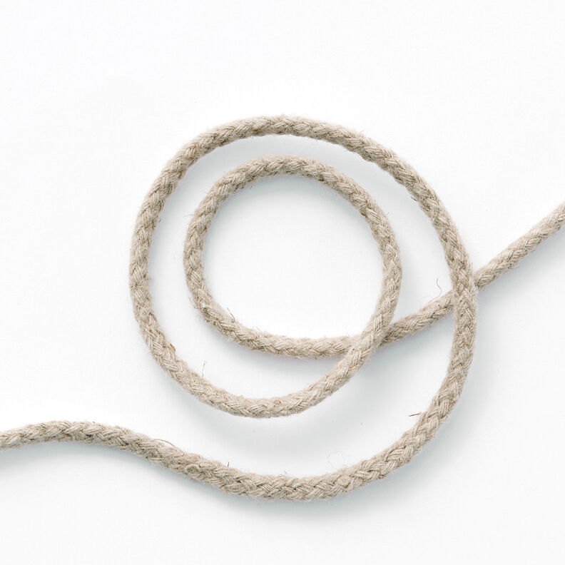 Cordoncino Lino [Ø 4 mm] – naturale,  image number 3