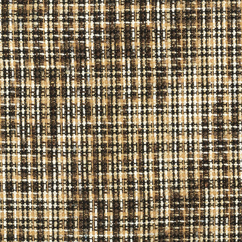 Cappotto in tessuto misto lana a quadretti – beige/nero,  image number 1