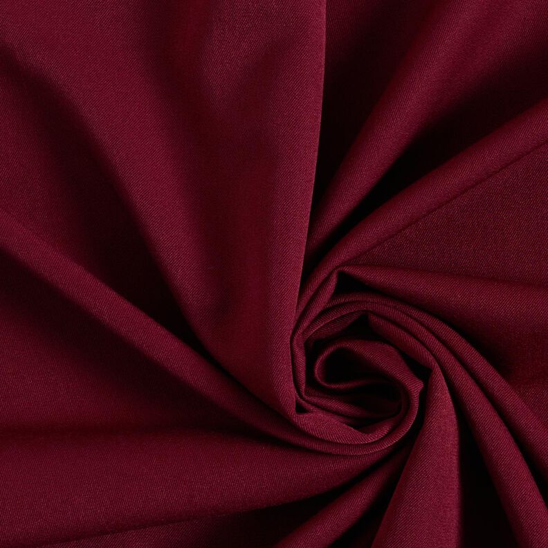 gabardine bi-stretch – rosso Bordeaux,  image number 1