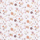 popeline di cotone Prato fiorito e cuori – bianco,  thumbnail number 1
