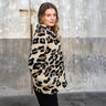 Peluche Sherpa con stampa leopardata – mandorla/nero,  thumbnail number 6