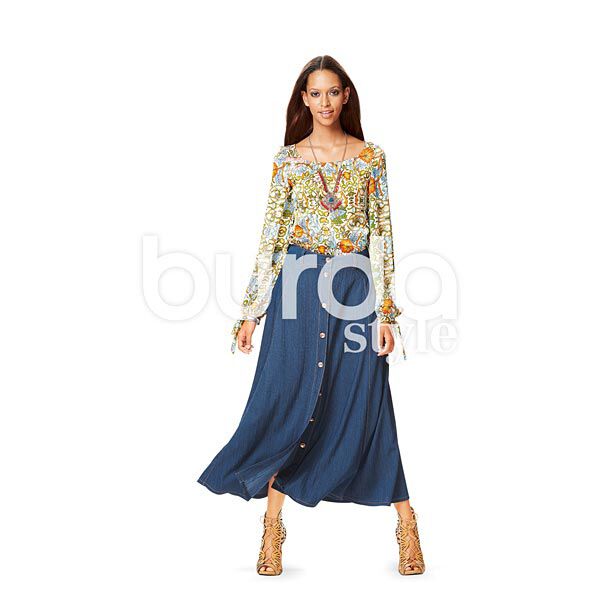 Abito / camicetta, Burda 6685, image number 4