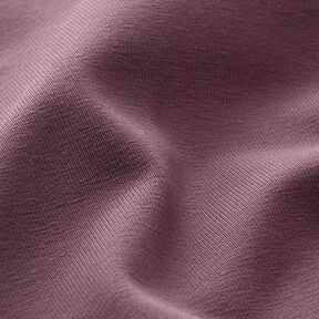 jersey di cotone medio tinta unita – melanzana, 