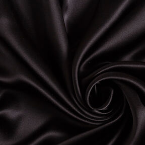 satin di seta – nero, 