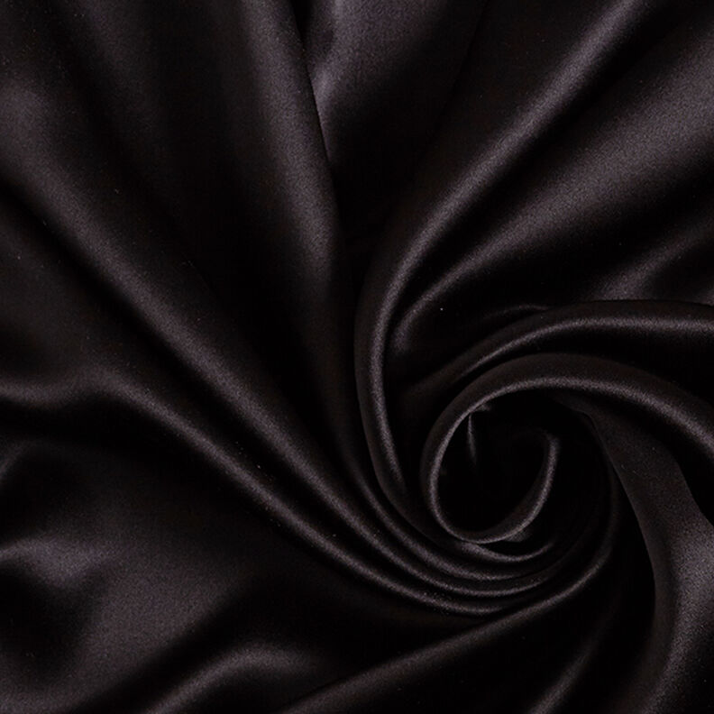 satin di seta – nero,  image number 1