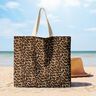 cotone rivestito Raffinato motivo leopardato – marrone/nero,  thumbnail number 7