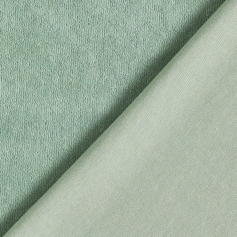 tessuto in spugna stretch tinta unita – menta,  image number 3
