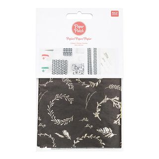 carta Paper Patch set corone | Rico Design – nero, 