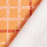 GOTS jersey di cotone quadri | Tula – arancione/terracotta,  thumbnail number 4