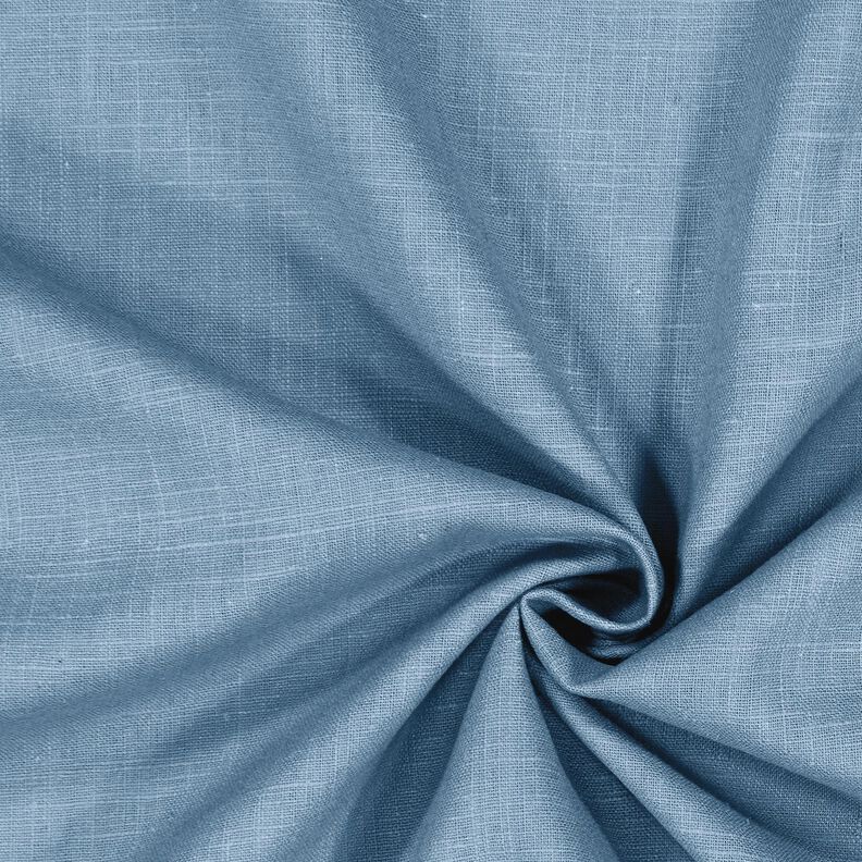 Tessuto di lino misto Ramie medio – blu colomba,  image number 1