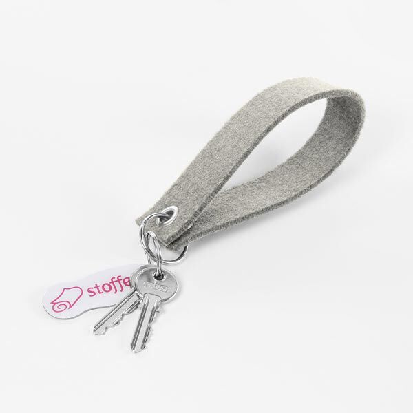Feltro 90cm / 3mm di spessore mélange – grigio,  image number 6