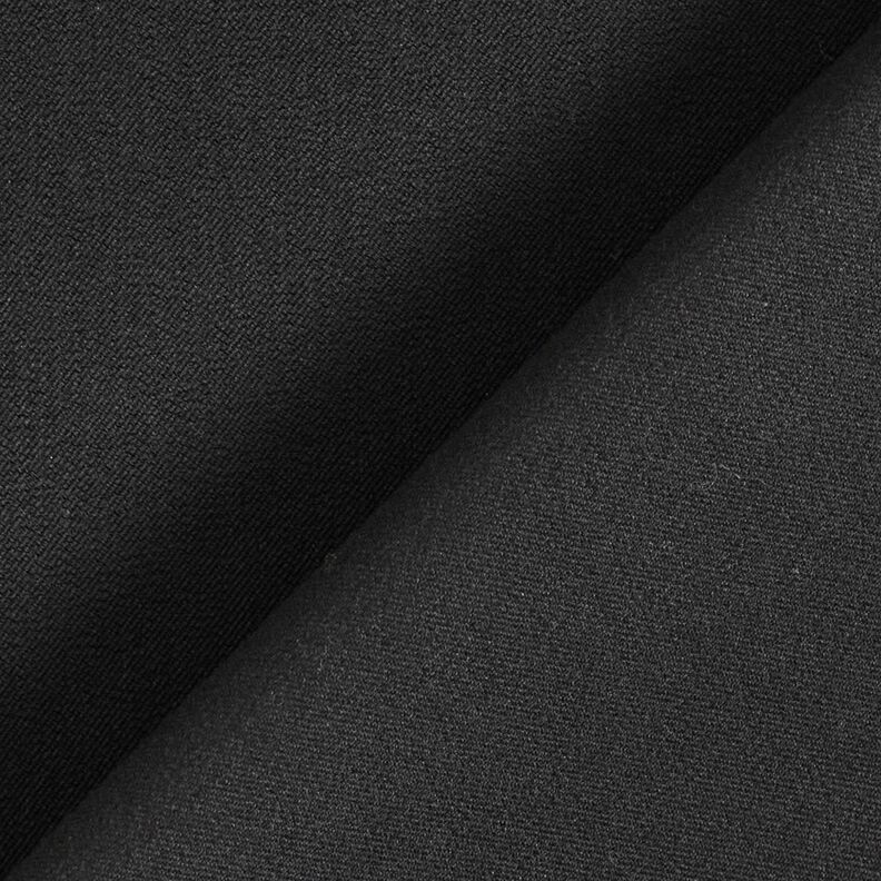 Pantaloni elasticizzati medi in tinta unita – nero,  image number 3