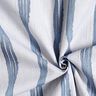 tessuto arredo mezzo panama Righe ondulate – blu,  thumbnail number 3