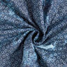 Tessuto Chambray trapuntato con fiore batik – colore blu jeans,  thumbnail number 4