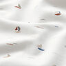jersey di cotone Barca a vela – bianco lana | Resto 100cm,  thumbnail number 2