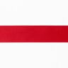 Nastro in satin [25 mm] – rosso,  thumbnail number 1