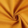 tessuto da tappezzeria effetto velluto a coste Fjord – giallo curry,  thumbnail number 1