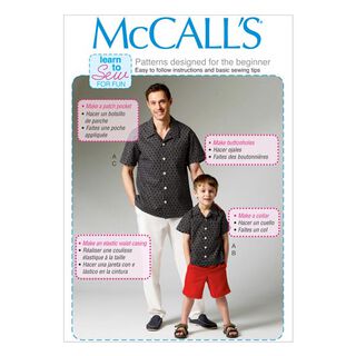 camicia, McCalls 6972 | 94 - 134, 