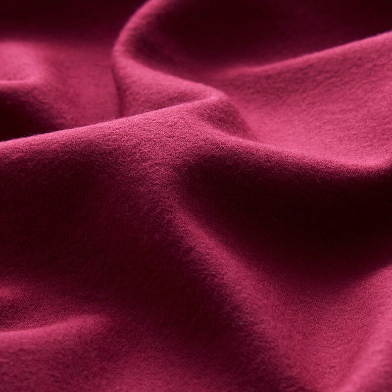 Jersey di viscosa in tinta unita – rosso scuro,  image number 2