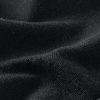GOTS tessuto per bordi e polsini in cotone | Tula – nero, 