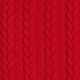 Jersey jacquard, cloqué, motivi a treccia – rosso,  thumbnail number 1