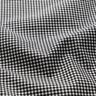 Tessuto per camicia a quadri piccoli – nero/bianco,  thumbnail number 2