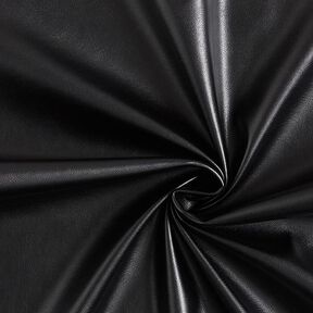 Finta pelle liscia elasticizzata – nero, 