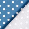 popeline di cotone grandi pois – colore blu jeans/bianco,  thumbnail number 6