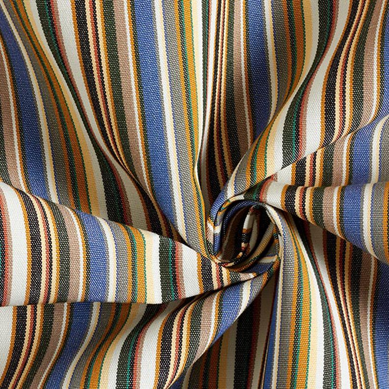 tessuto per tende da sole righe sottili – bianco/verde oliva,  image number 3