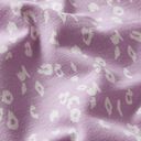 jersey di cotone, motivo leopardato mini – lillà, 