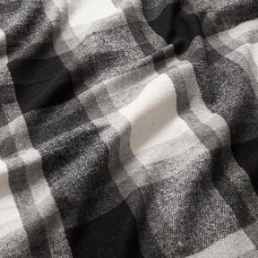 Flanella a quadri per cappotti | Katia Fabrics – grigio nebbia/argento anticato, 
