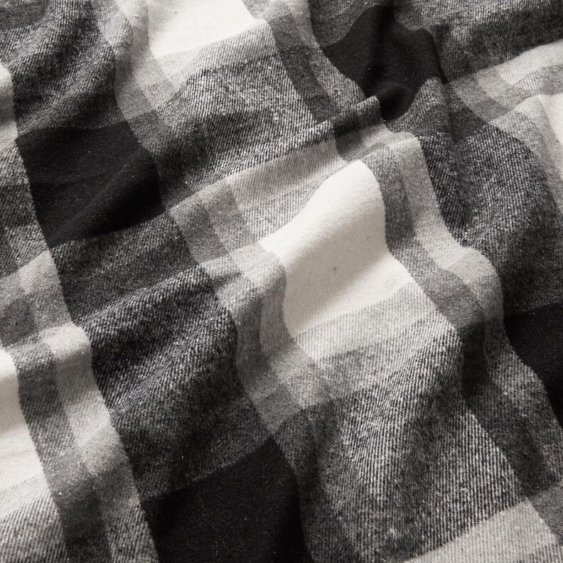 Flanella a quadri per cappotti | Katia Fabrics – grigio nebbia/argento anticato, image number 2