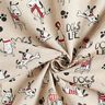 mezzo panama, effetto lino, Dogs Life – naturale,  thumbnail number 3