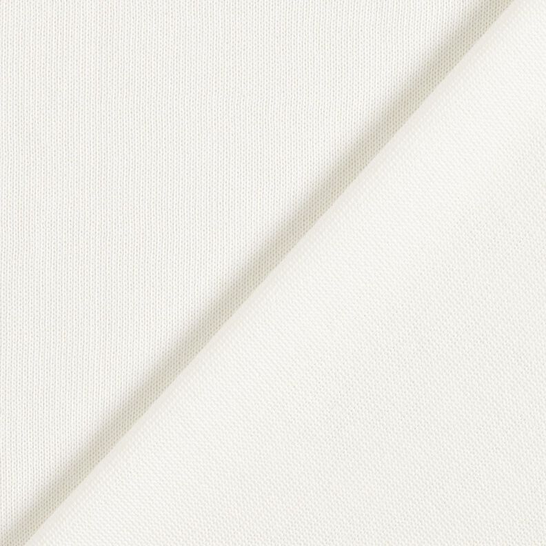 tessuto in maglia di cotone – bianco lana,  image number 3