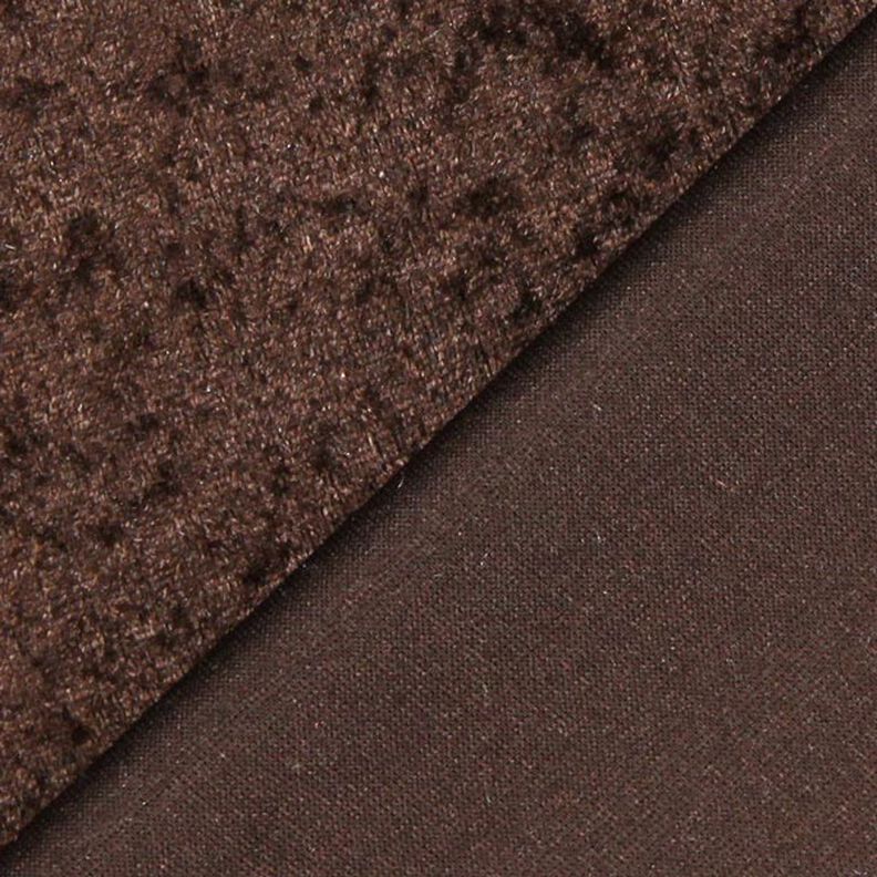 Velluto panné – marrone scuro,  image number 3