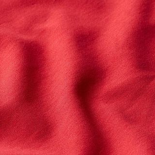 GOTS jersey interlock, tinta unita – rosso, 