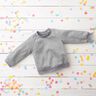 felpa di cotone leggera mélange – grigio chiaro,  thumbnail number 7