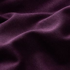 tessuto per bordi e polsini tinta unita – prugna, 