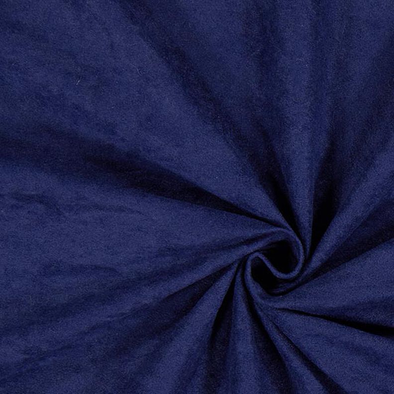 micro velluto Alova – blu marino,  image number 1