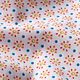 popeline di cotone, piccoli fiori stile etnico – grigio nebbia,  thumbnail number 2