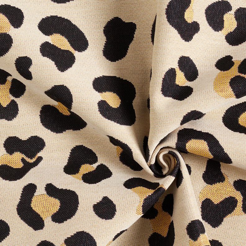 tessuto arredo gobelin leopardo – beige chiaro/nero,  image number 3