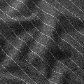 Tessuto in lana a righe larghe – granito | Resto 60cm, 