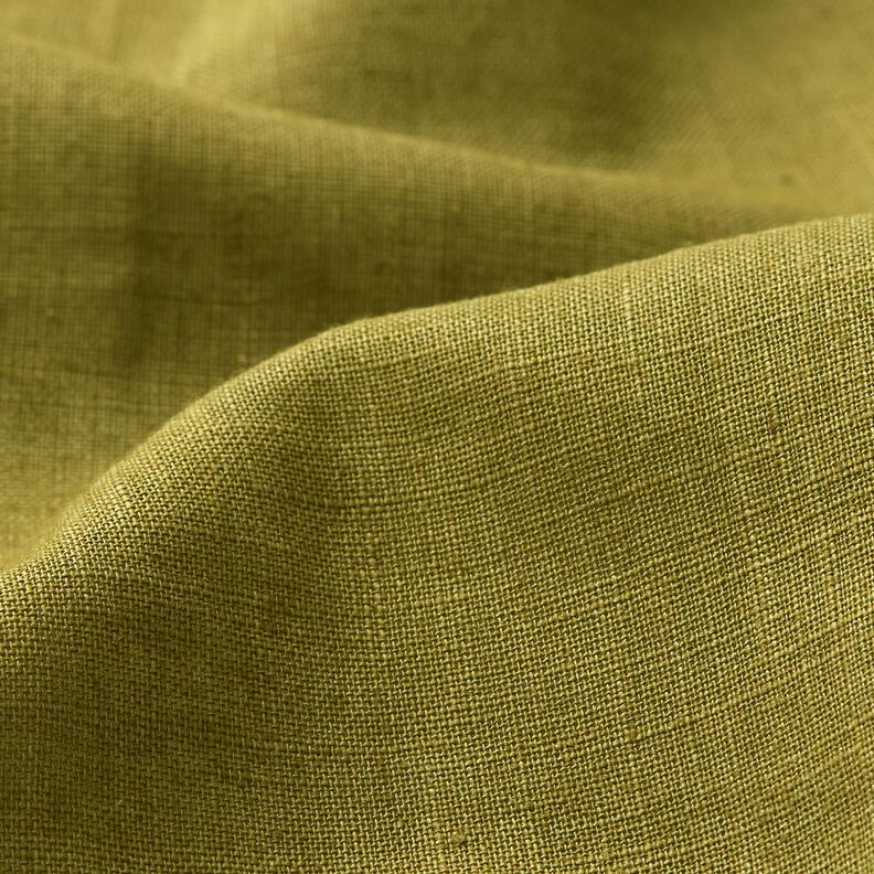 Leggero misto lino prelavato – verde oliva,  image number 3