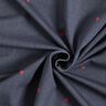 jersey di cotone Cuori con aspetto jeans stampa digitale – grigio blu/rosso fuoco,  thumbnail number 3