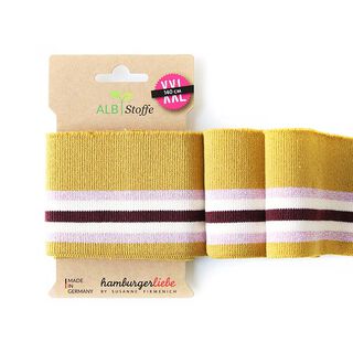 TESSUTO IN MAGLIA BIO PER BORDI E POLSINI CUFF ME GLAM  [140 CM | 7,5 CM]  | Albstoffe |, 