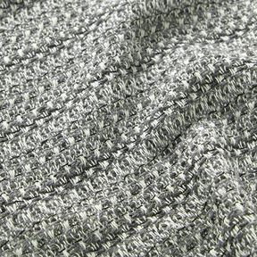 Tessuto misto lana vergine lurex – argento anticato, 