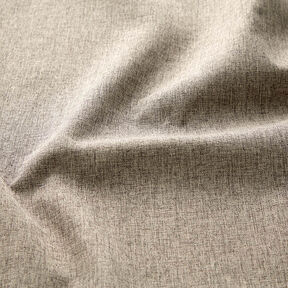 tessuto da tappezzeria mélange, tinta unita – beige scuro, 